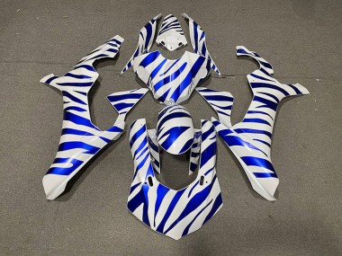 2015-2019 Blue Zebra Yamaha R1 Fairings for Sale