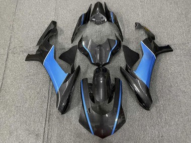 2015-2019 Carbon Fiber & Light Blue Yamaha R1 Fairings for Sale