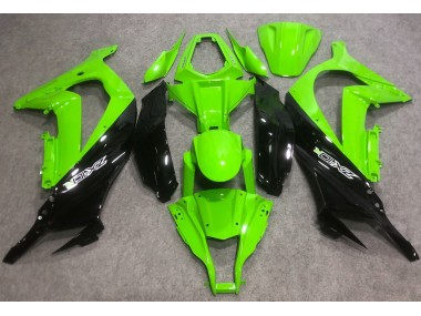 2016-2019 Bright Green & Green R Kawasaki ZX10R Fairings for Sale