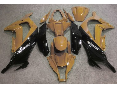 2016-2019 Desert Tan and Black Kawasaki ZX10R Fairings for Sale