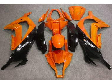 2016-2019 Gloss Orange and Black Kawasaki ZX10R Fairings for Sale