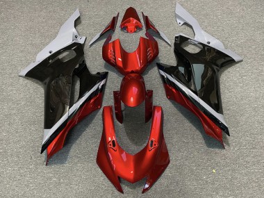 2017-2019 Cement Black and Red Yamaha R6 Fairings for Sale