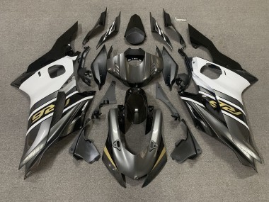 2017-2019 Gunmetal Grey and Gold Yamaha R6 Fairings for Sale