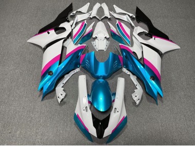 2017-2019 Light Blue and Pink Yamaha R6 Fairings for Sale