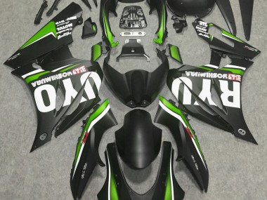 2017-2019 Matte Black & Green Suzuki GSXR 1000 Fairings for Sale