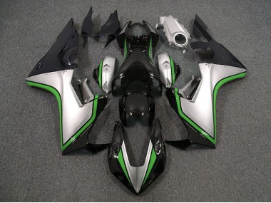 2017-2019 Silver and Black & Green Honda CBR1000RR Fairings for Sale