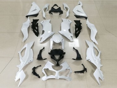 2019-2020 Gloss White Kawasaki ZX6R Fairings for Sale