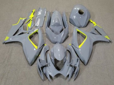 2006-2007 Nardo / High Viz Yellow Suzuki GSXR 600-750 Fairings for Sale