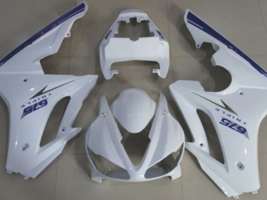 2009-2012 Blue White OEM Style Triumph Daytona 675 Fairings for Sale