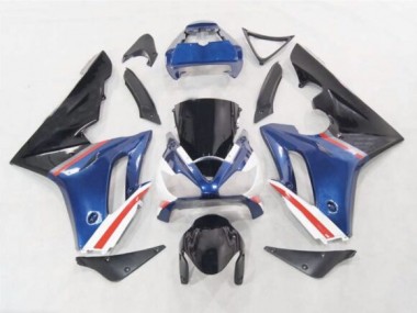 2006-2008 Blue / Red and White Triumph Daytona 675 Fairings for Sale